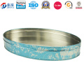 Big Size Oval Shaped Cookie Tin Box Can for Christmas Holiday-JY-WD-2015112106